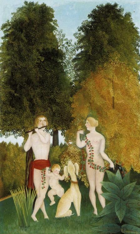 Henri Rousseau Happy Quartet